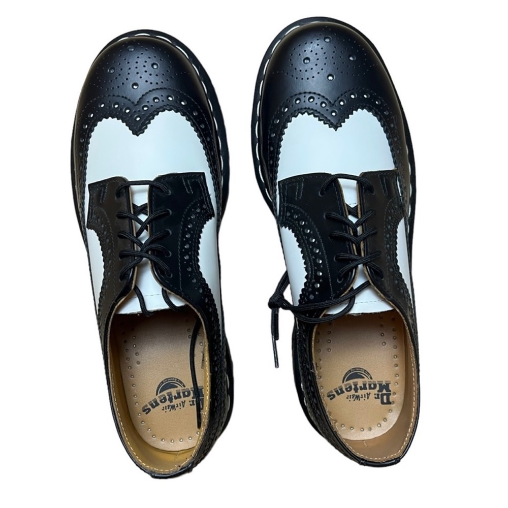 Dr. Martens 3989 Bex Brogue Black and White